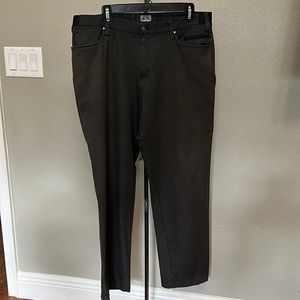 Men’s Adidas golf pants size 34 x30, charcoal, gray